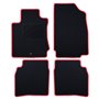 ALFOMBRA A MEDIDA NISSAN NOTE (2006-2013) 5 RIBETE ROJO
