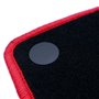 ALFOMBRA A MEDIDA OCC DESIGN NISSAN QASHQAI (2007-2013) 5 PZ ROJO