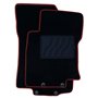 ALFOMBRA A MEDIDA NISSAN X-TRAIL (2017-PRESENTE) 5PZ O 7PZ RIBETE ROJO