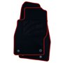 ALFOMBRA A MEDIDA OPEL CORSA D (2006-2014) 5PZ RIBETE ROJO