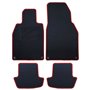 ALFOMBRA A MEDIDA PORSCHE 911 992 (2019 - ) 5 PZ RIBETE ROJO