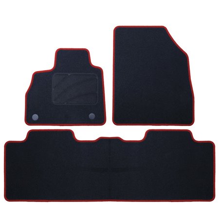 ALFOMBRA A MEDIDA RENAULT ESPACE V (2015-PRESENTE) CP RIBETE ROJO