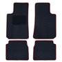 ALFOMBRA A MEDIDA RENAULT MEGANE I 5 PUERTAS (1996-2002) 5PZ RIBETE ROJO