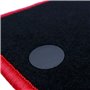 ALFOMBRA A MEDIDA OCC DESIGN RENAULT MEGANE III (2009-2016) 5 PZ ROJO