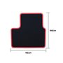 ALFOMBRA A MEDIDA RENAULT ARKANA (2021 - ) 5 RIBETE ROJO