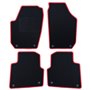 ALFOMBRA A MEDIDA SKODA ROOMSTER (2006-2015) 5 RIBETE ROJO