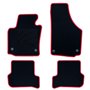ALFOMBRA A MEDIDA OCC DESIGN SEAT LEON MK2 (2005-2012) 5 PZ ROJO