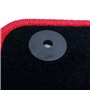 ALFOMBRA A MEDIDA OCC DESIGN SEAT LEON MK2 (2005-2012) 5 PZ ROJO