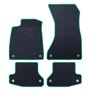 ALFOMBRA A MEDIDA AUDI A5 F53 - COUPE (2015-PRESENTE) 5PZ RIBETE VERDE