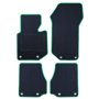 ALFOMBRA A MEDIDA BMW E36 SERIE 3 CABRIO (1993-1999) 5PZ RIBETE VERDE