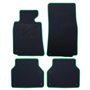 ALFOMBRA A MEDIDA BMW E39 SERIE 5 SEDAN Y TOURING (1997-2003) 5PZ RIBETE VERDE