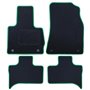 ALFOMBRA A MEDIDA BMW E53 X5 (1999-2007) 5PZ RIBETE VERDE