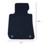 ALFOMBRA A MEDIDA OCC DESIGN BMW E90 SERIE 3 SEDAN (2005-2011) 5 PZ VERDE