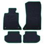ALFOMBRA A MEDIDA BMW F11 SERIE 5 TOURING FACELIFT (2013-2017) 5PZ RIBETE VERDE