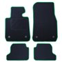 ALFOMBRA A MEDIDA BMW F23 SERIE 2 CABRIO (2014-2019) 5PZ RIBETE VERDE