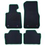 ALFOMBRA A MEDIDA BMW F30 SERIE 3 SEDAN (2012-2019) 5PZ RIBETE VERDE