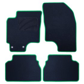 ALFOMBRA A MEDIDA CHEVROLET EPICA (2006-2011) 5PZ RIBETE VERDE