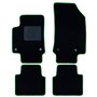 ALFOMBRA A MEDIDA CITROEN C3 AIRCROSS (2017-PRESENTE) 5PZ RIBETE VERDE