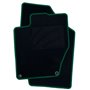 ALFOMBRA A MEDIDA CITROEN C4 (2010-2019) 5PZ RIBETE VERDE