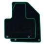 ALFOMBRA A MEDIDA CITROEN C5 (2008-2017) CP RIBETE VERDE