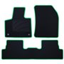 ALFOMBRA A MEDIDA CITROEN DS7 (2018-PRESENTE) CP RIBETE VERDE