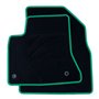 ALFOMBRA A MEDIDA CITROEN GRAND C4 PICASSO (2006-2013) 7PZ C/P RIBETE VERDE