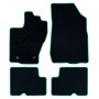 ALFOMBRA A MEDIDA DACIA DUSTER (2014-2018) 5PZ RIBETE VERDE