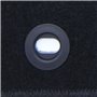 ALFOMBRA A MEDIDA LANCIA YPSILON (2006-2011) 5PZ RIBETE VERDE