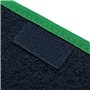 ALFOMBRA A MEDIDA MITSUBISHI ASX (2010-2016) 5PZ RIBETE VERDE