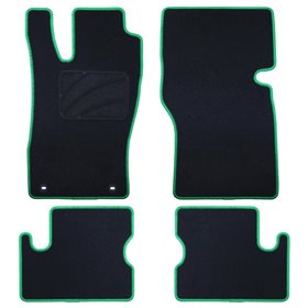 ALFOMBRA A MEDIDA OPEL ASTRA F (1991-1998) 5 RIBETE VERDE