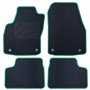 ALFOMBRA A MEDIDA OPEL ASTRA H TWINTOP CABRIO (2006-2011) 5 RIBETE VERDE