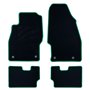 ALFOMBRA A MEDIDA OPEL CORSA D (2006-2014) 5PZ RIBETE VERDE