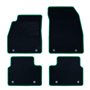 ALFOMBRA A MEDIDA OPEL INSIGNIA (2808-2817) 5PZ RIBETE VERDE