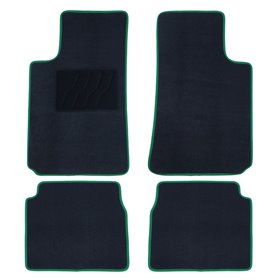 ALFOMBRA A MEDIDA RENAULT MEGANE I 5 PUERTAS (1996-2002) 5PZ RIBETE VERDE