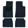 ALFOMBRA A MEDIDA RENAULT MEGANE I 5 PUERTAS (1996-2002) 5PZ RIBETE VERDE