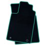 ALFOMBRA A MEDIDA OCC DESIGN RENAULT MEGANE I CABRIO (1997-2003) 5 PZ VERDE
