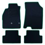 ALFOMBRA A MEDIDA OCC DESIGN RENAULT MEGANE III (2009-2016) 5 PZ VERDE