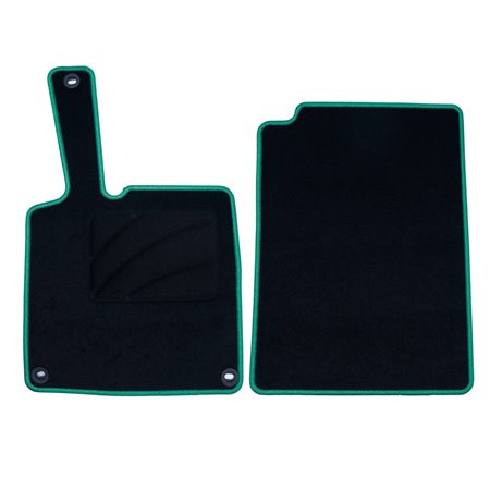 ALFOMBRA A MEDIDA OCC DESIGN SMART FOR TWO 451 (2007-2014) 2PZ VERDE