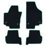 ALFOMBRA A MEDIDA SEAT ALTEA XL (2006-2015) 5PZ RIBETE VERDE