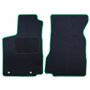 ALFOMBRA A MEDIDA SEAT INCA (1993-2003) DELANTERAS RIBETE VERDE