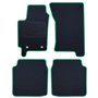 ALFOMBRA A MEDIDA SUBARU LEGACY (1994-1999) 5 RIBETE VERDE