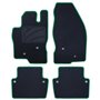 ALFOMBRA A MEDIDA VOLVO S80 (1998-2006) 5PZ RIBETE VERDE