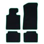 ALFOMBRA A MEDIDA VOLKSWAGEN BORA (1998-2005) 5PZ RIBETE VERDE