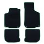 ALFOMBRA A MEDIDA VOLKSWAGEN GOLF I (1974-1983) 5PZ RIBETE VERDE