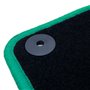 ALFOMBRA A MEDIDA OCC DESIGN VOLKSWAGEN POLO (2001-2009) 5 PZ VERDE