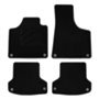 ALFOMBRA A MEDIDA AUDI A3 8P (2003-2012) 5PZ RIBETE GRIS OSCURO