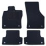 ALFOMBRA A MEDIDA AUDI A3 8V - 3 PUERTAS (2013-PRESENTE) 5PZ RIBETE GRIS OSCURO