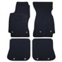 ALFOMBRA A MEDIDA AUDI A4 B5 (1995-2001) 5PZ RIBETE GRIS OSCURO