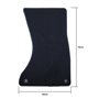ALFOMBRA A MEDIDA AUDI A4 B8 (2008-2015) 5PZ RIBETE GRIS OSCURO