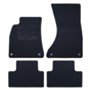 ALFOMBRA A MEDIDA AUDI A5 - SPORTBACK (2009-2017) 5PZ RIBETE GRIS OSCURO
